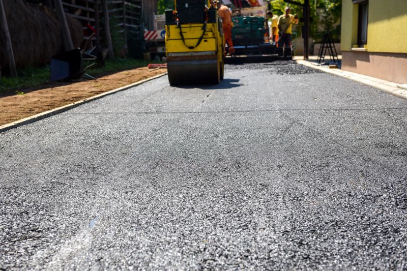Summer Asphalt Paving