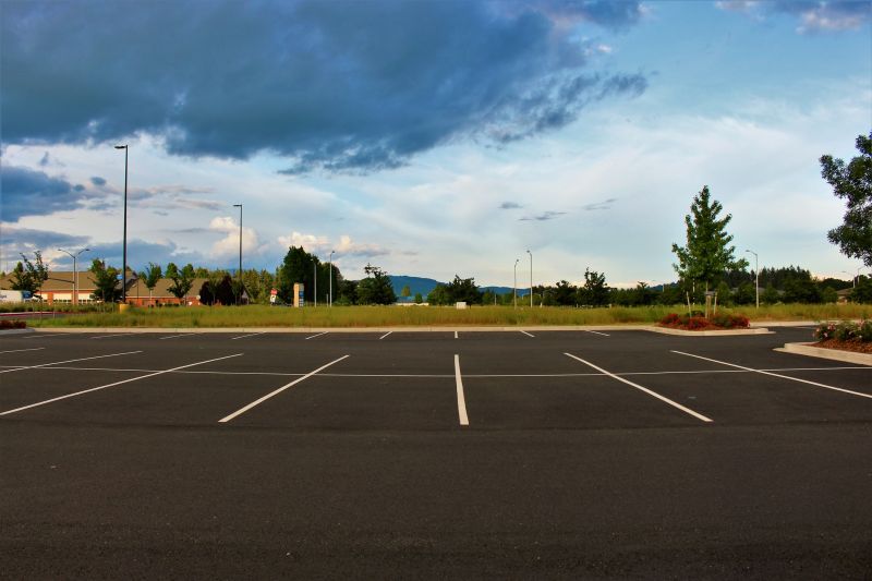 Asphalt Parking Lot Paving detail