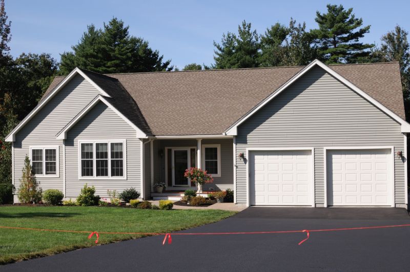 Residential Driveway with Fresh Sealcoat
